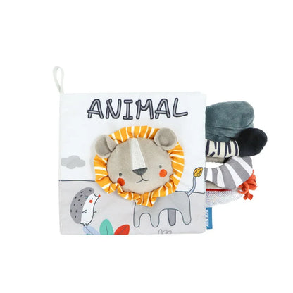 Soft 3D Sensory Cloth Book for Babies & Toddlers