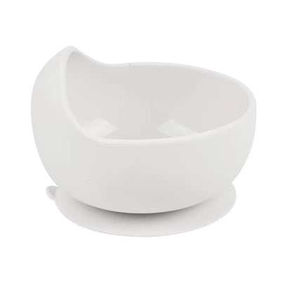 Baby Silicone Suction Bowl with Spoon | Waterproof Kids Feeding Tableware