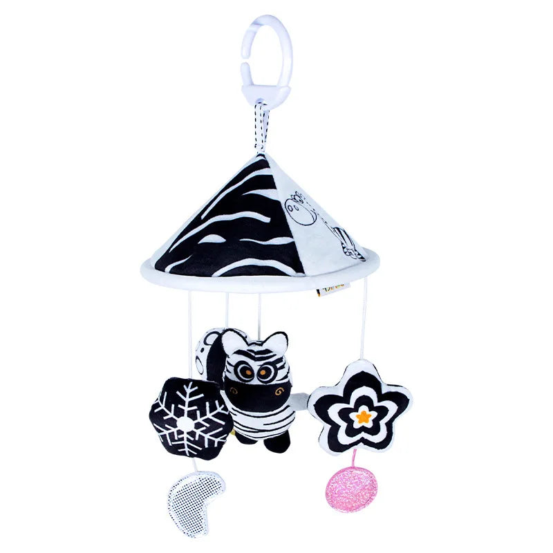 Baby Black & White High Contrast Hanging Rattle Toy