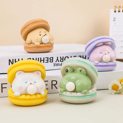 Animal Squeeze & Bubble Toy | Fun Sensory Pinch Toy for Kids | Single & 4-Pack