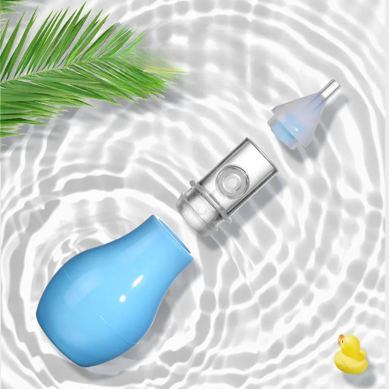 Silicone Baby Nasal Aspirator | Suction Pump Nose Cleaner | Single, 2-Pack & 3-Pack