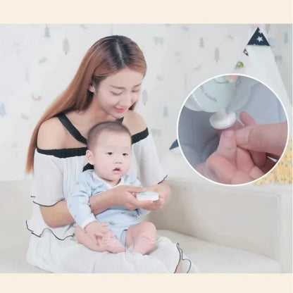 Electric Baby Nail Trimmer & Polisher | Quiet Safe Nail Care for Newborns