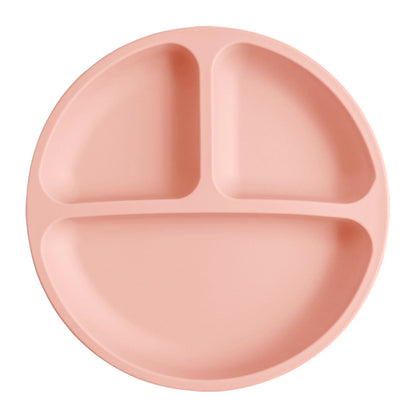 Baby Silicone Suction Dining Plate | BPA-Free Toddler Feeding Bowl | 14 Colours