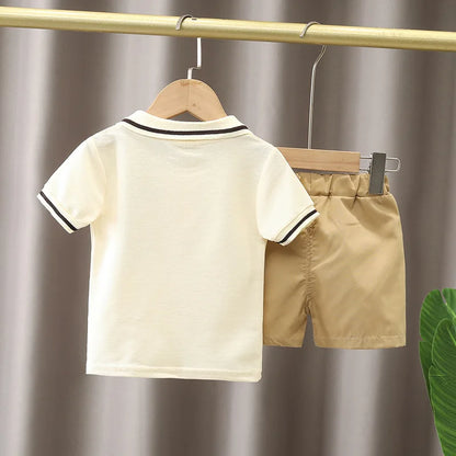 Kids Cotton T-Shirt & Shorts Fashion Set | Boys & Girls Summer 2PCS