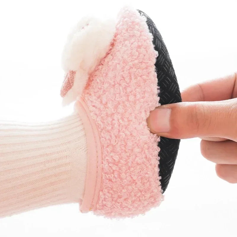 Warm Plush Baby Slippers | Soft Anti-Slip Indoor Toddler Floor Shoes | 6 Styles | 6 Months–4 Years