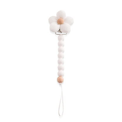 Baby Silicone Teether & Pacifier Chain Set