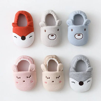 Baby Crib Shoes & First Walkers | Soft Sole Anti-Slip Sneakers | 6 Designs | 0-24 Months