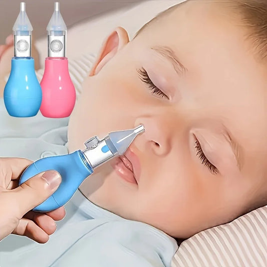 Silicone Baby Nasal Aspirator | Suction Pump Nose Cleaner | Single, 2-Pack & 3-Pack