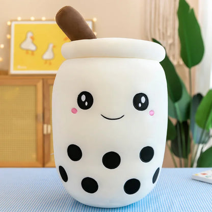 Kawaii Boba Bubble Tea Plush Toy | Soft Stuffed Milk Cup Pillow | 14 Styles | 24cm