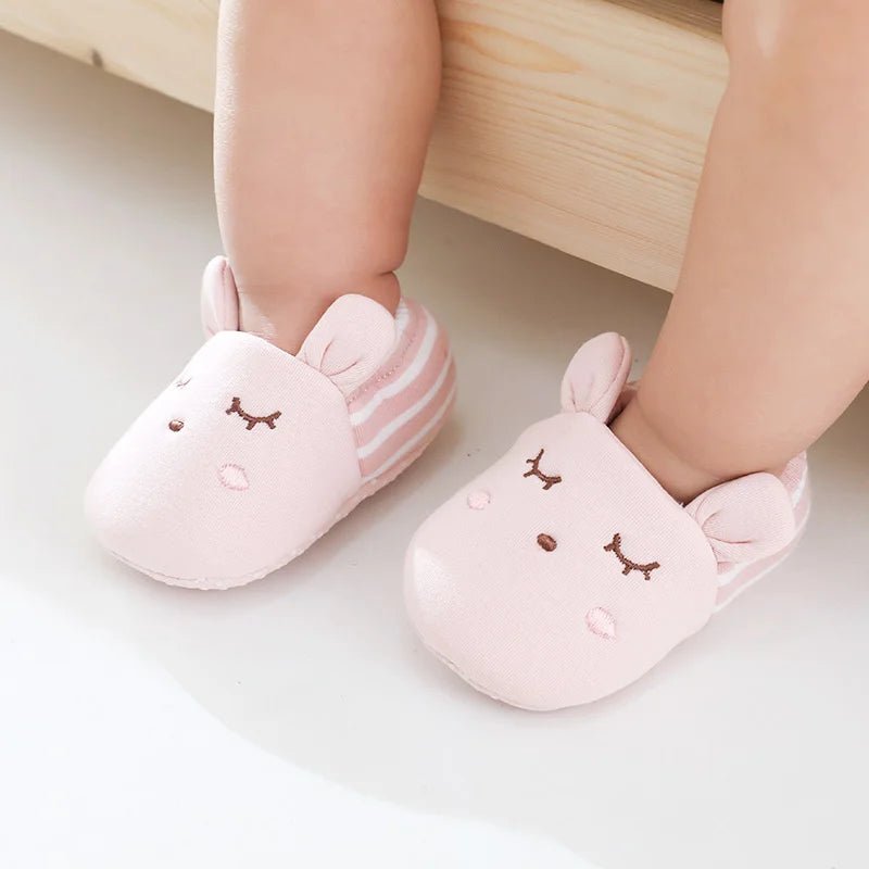 Baby Crib Shoes & First Walkers | Soft Sole Anti-Slip Sneakers | 6 Designs | 0-24 Months