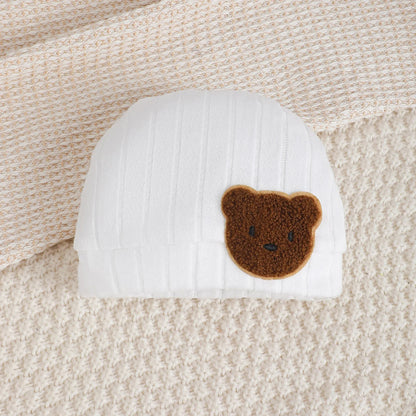 Newborn Baby Boy 3-Piece Set | Bodysuit, Pants & Hat 1-18 Months