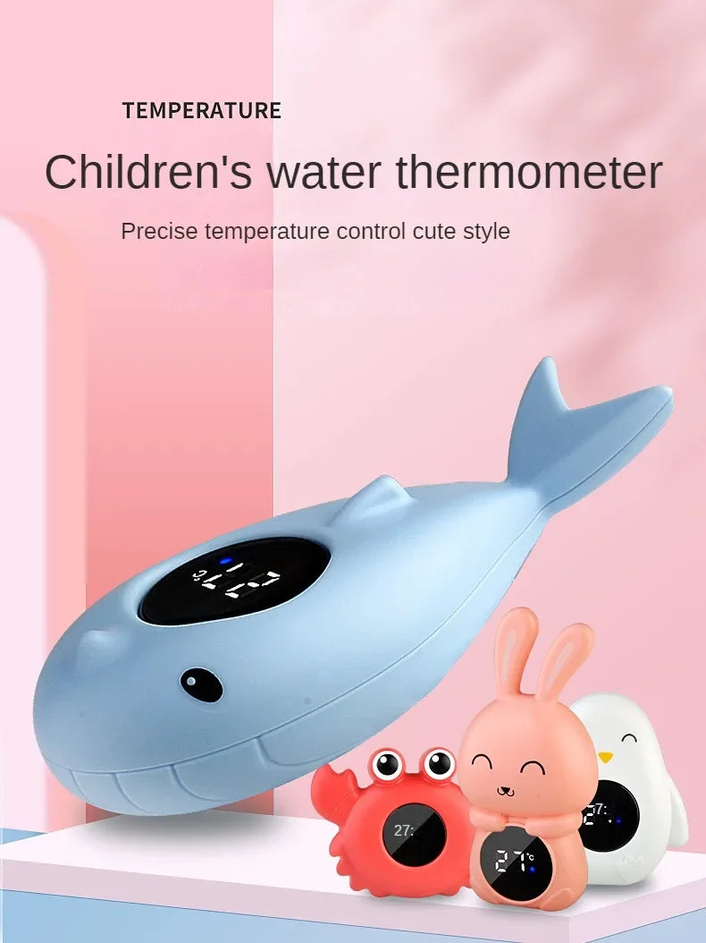 Baby Bath Thermometer | Floating Water Temperature Tester with LED Display