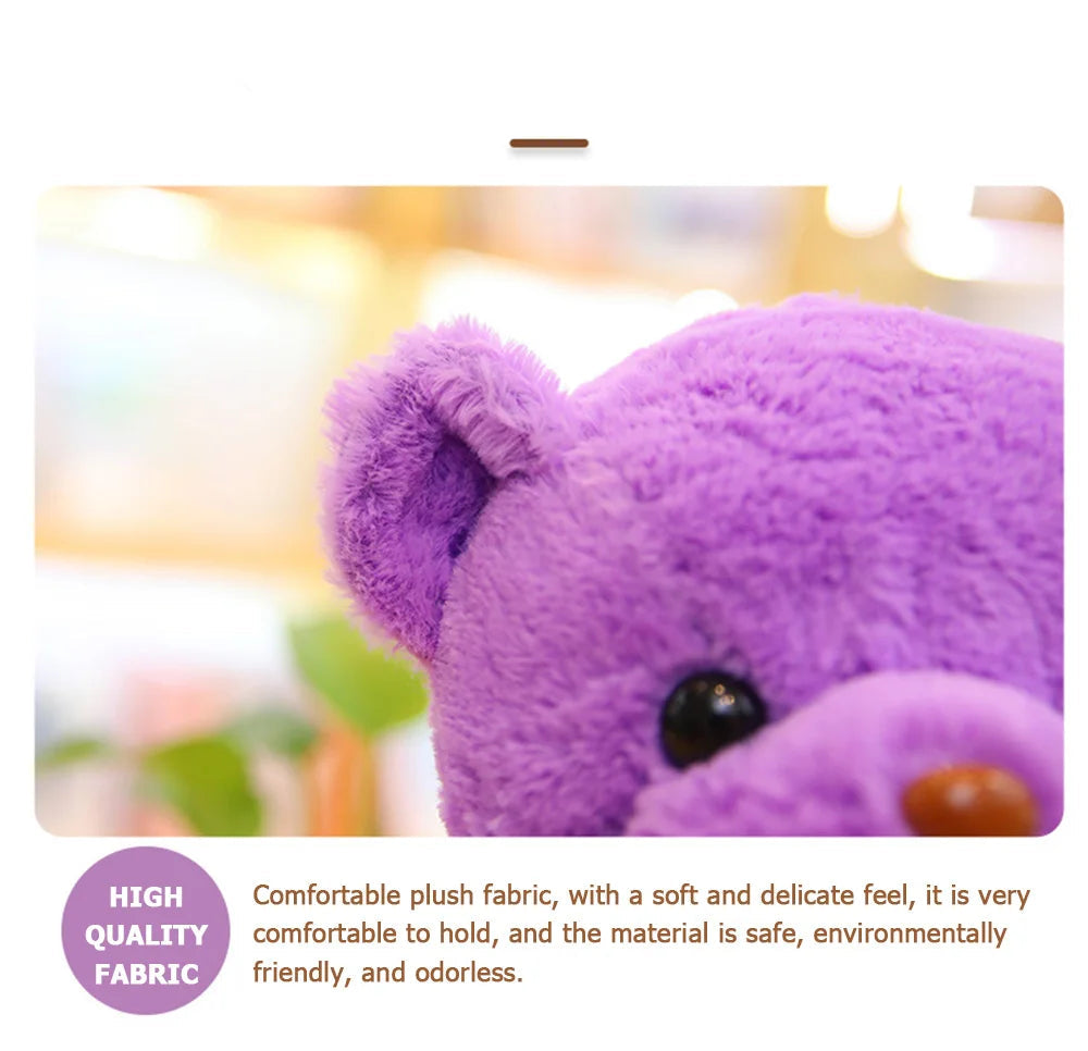 Teddy Bear Plush Toy | Soft Kawaii Stuffed Bear for Kids