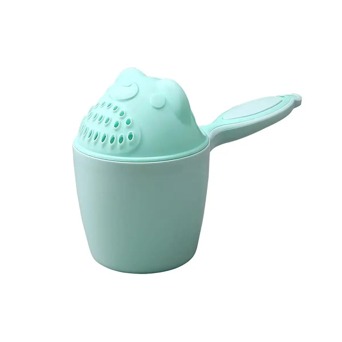Baby Shampoo Rinse Cup | Cartoon Bath Bucket for Gentle Hair Washing