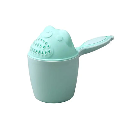 Baby Shampoo Rinse Cup | Cartoon Bath Bucket for Gentle Hair Washing