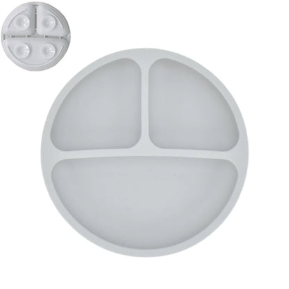 Baby Silicone Cartoon Dining Set | Plate, Cutlery & 4-Piece Options | BPA-Free