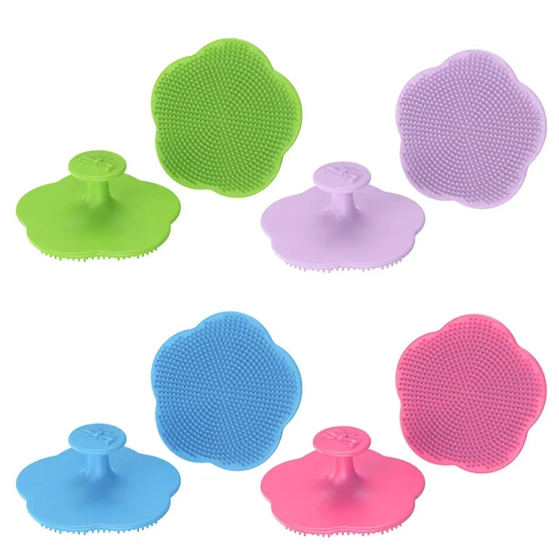 Soft Baby Comb & Silicone Head Massager | Newborn Hair Care Set