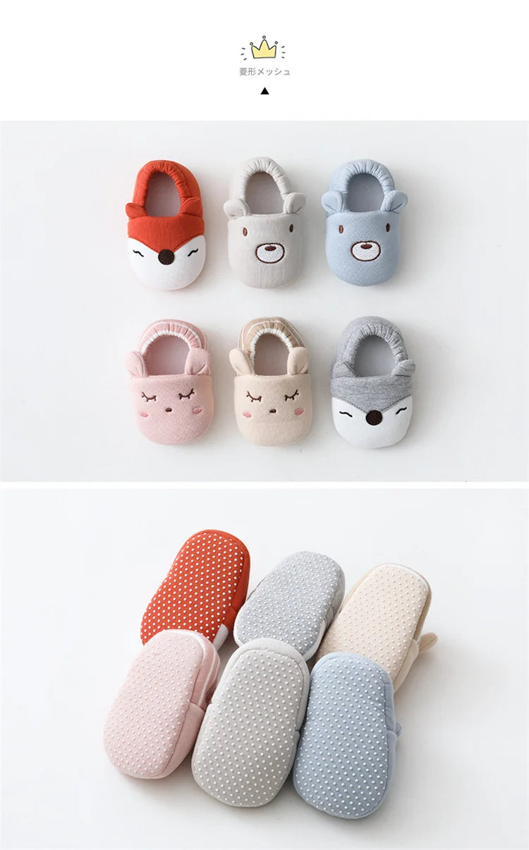Baby Crib Shoes & First Walkers | Soft Sole Anti-Slip Sneakers | 6 Designs | 0-24 Months
