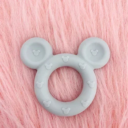 Silicone Turtle Baby Teether | Food-Grade Soft Tortoise Teething Toy | 8 Colours