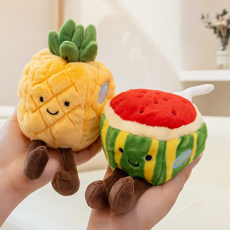 Fruit Plush Toy | Soft Stuffed Plushie for Babies & Kids | 10 Fruit Designs