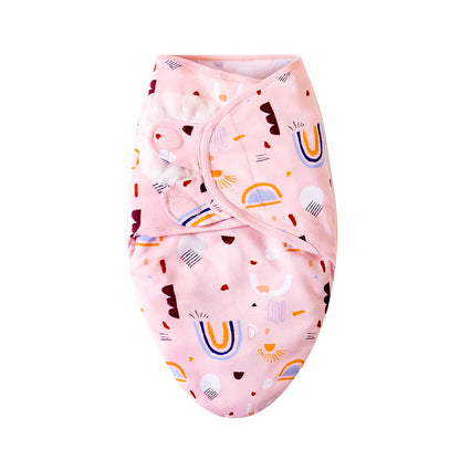 Baby Blanket & Hat Set | Soft Cotton Newborn Swaddle Wrap