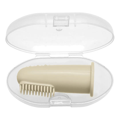 Soft Silicone Baby Finger Toothbrush | BPA-Free Infant Oral Care 0–24 Months