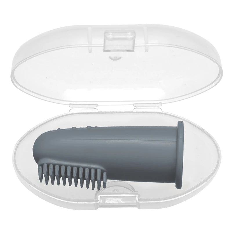 Soft Silicone Baby Finger Toothbrush | BPA-Free Infant Oral Care 0–24 Months
