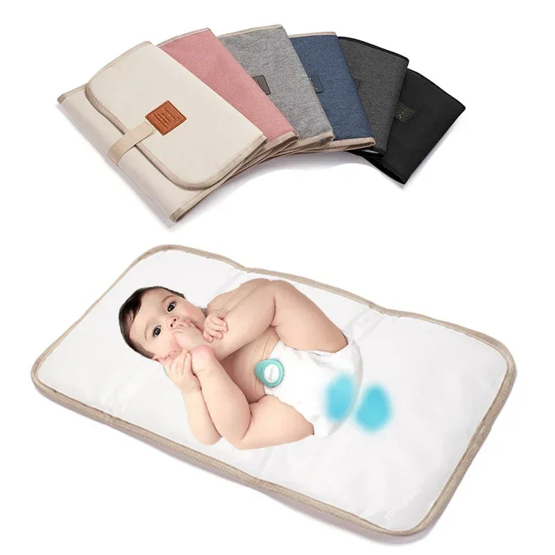 Waterproof Baby Changing Mat | Portable Foldable Nappy Change Mat for Home & Travel