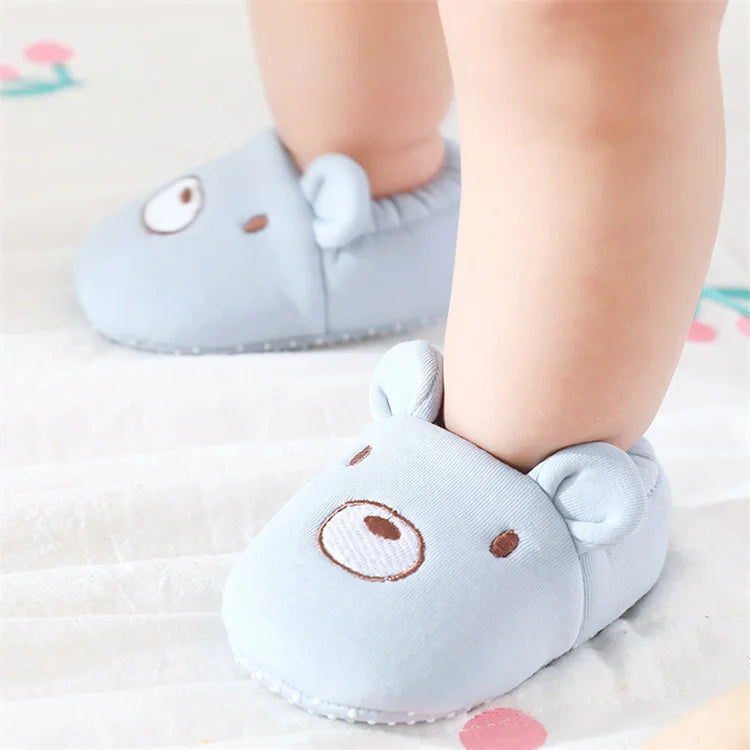 Baby Crib Shoes & First Walkers | Soft Sole Anti-Slip Sneakers | 6 Designs | 0-24 Months