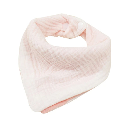 Baby Bandana Bib | Muslin Drool Bib for Teething Infants 0-12 Months