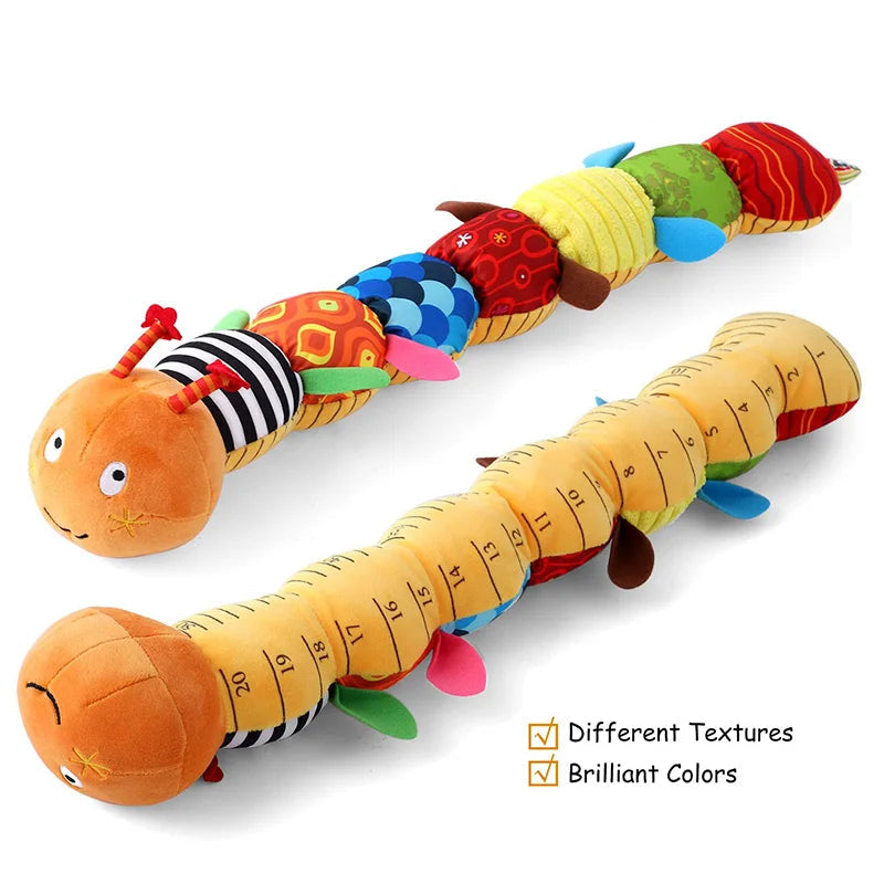 Baby Musical Caterpillar Rattle Plush Toy