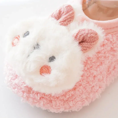 Warm Plush Baby Slippers | Soft Anti-Slip Indoor Toddler Floor Shoes | 6 Styles | 6 Months–4 Years