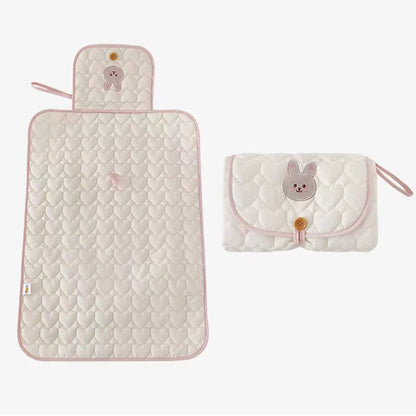 Baby Foldable Changing Mat | Portable Waterproof Nappy Change Pad for Newborns