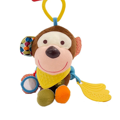 Baby Soft Plush Animal Pram Toy