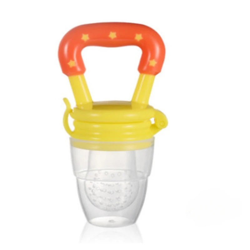 Silicone Baby Fruit Feeder Pacifier | Safe Molar Teether for Weaning 4–12 Months