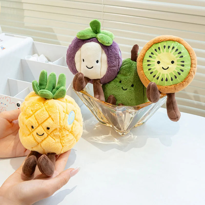 Fruit Plush Toy | Soft Stuffed Plushie for Babies & Kids | 10 Fruit Designs