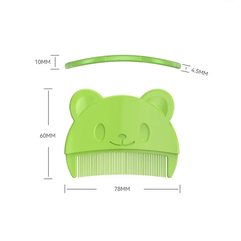 Soft Baby Comb & Silicone Head Massager | Newborn Hair Care Set