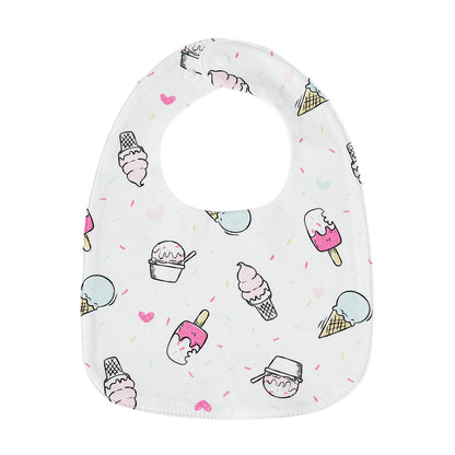 Baby Feeding Bib | Soft Cotton Adjustable Waterproof Bib for Newborns & Infants