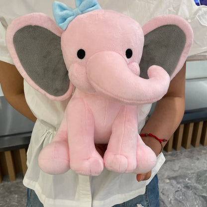 Kawaii Elephant Plush Toy | Soft 25cm Stuffed Sleeping Doll for Babies & Kids
