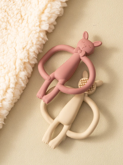 Silicone Rabbit Teether for Babies & Newborns