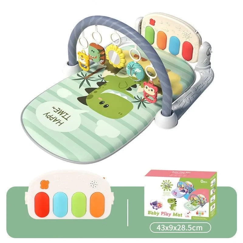 Baby Activity Gym Play Mat | Multifunctional Crawling & Sensory Mat for Infants