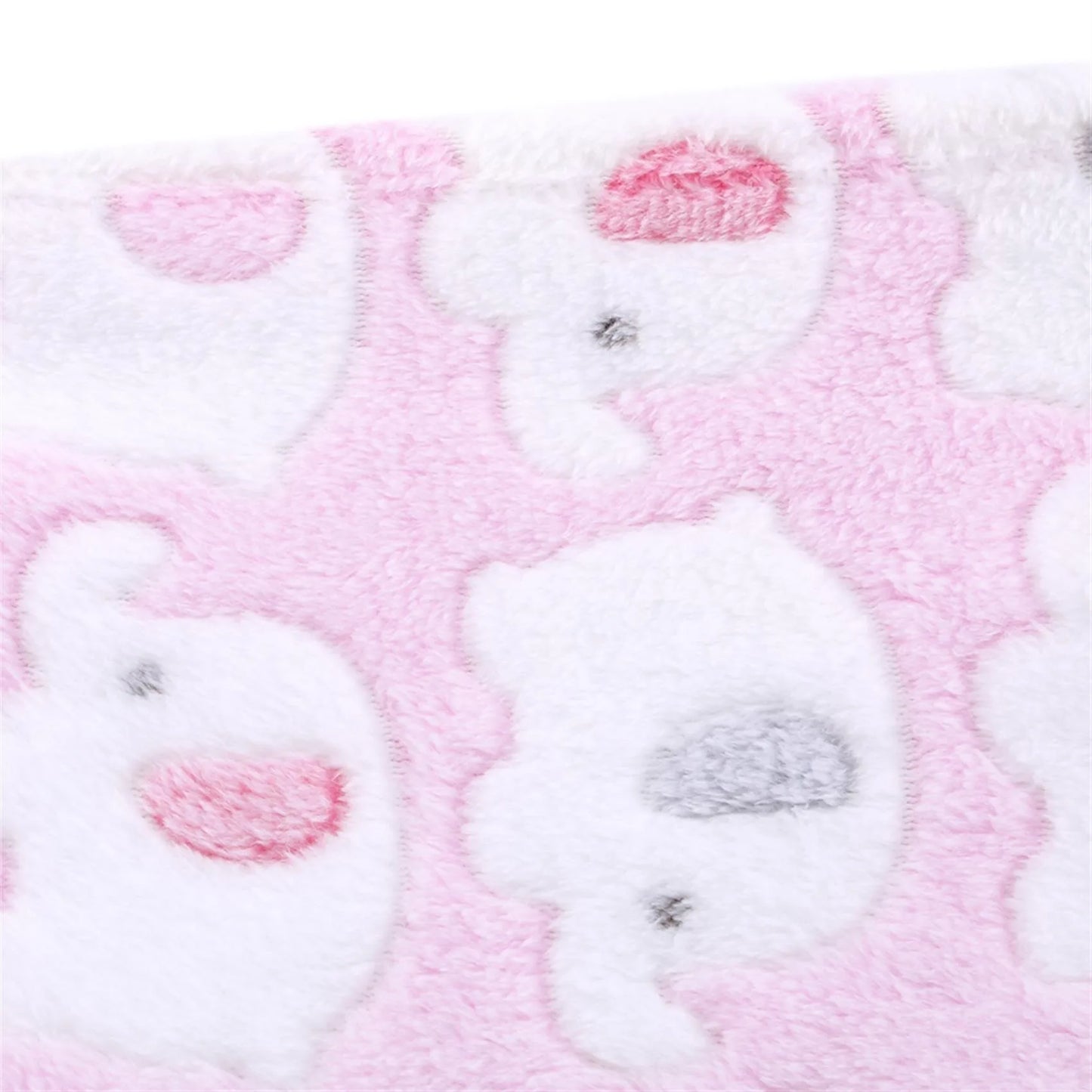 Baby Thermal Fleece Swaddle Blanket | Soft Newborn Bedding Wrap for All Seasons