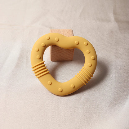Baby Star & Heart Silicone Teether