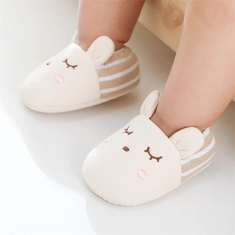 Baby Crib Shoes & First Walkers | Soft Sole Anti-Slip Sneakers | 6 Designs | 0-24 Months
