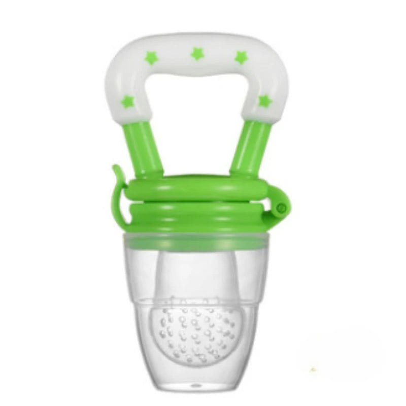 Silicone Baby Fruit Feeder Pacifier | Safe Molar Teether for Weaning 4–12 Months