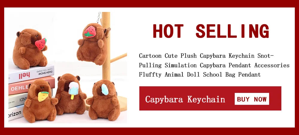 Capybara Plush Toy with Wings & Hoodie | Soft Stuffed Animal Gift