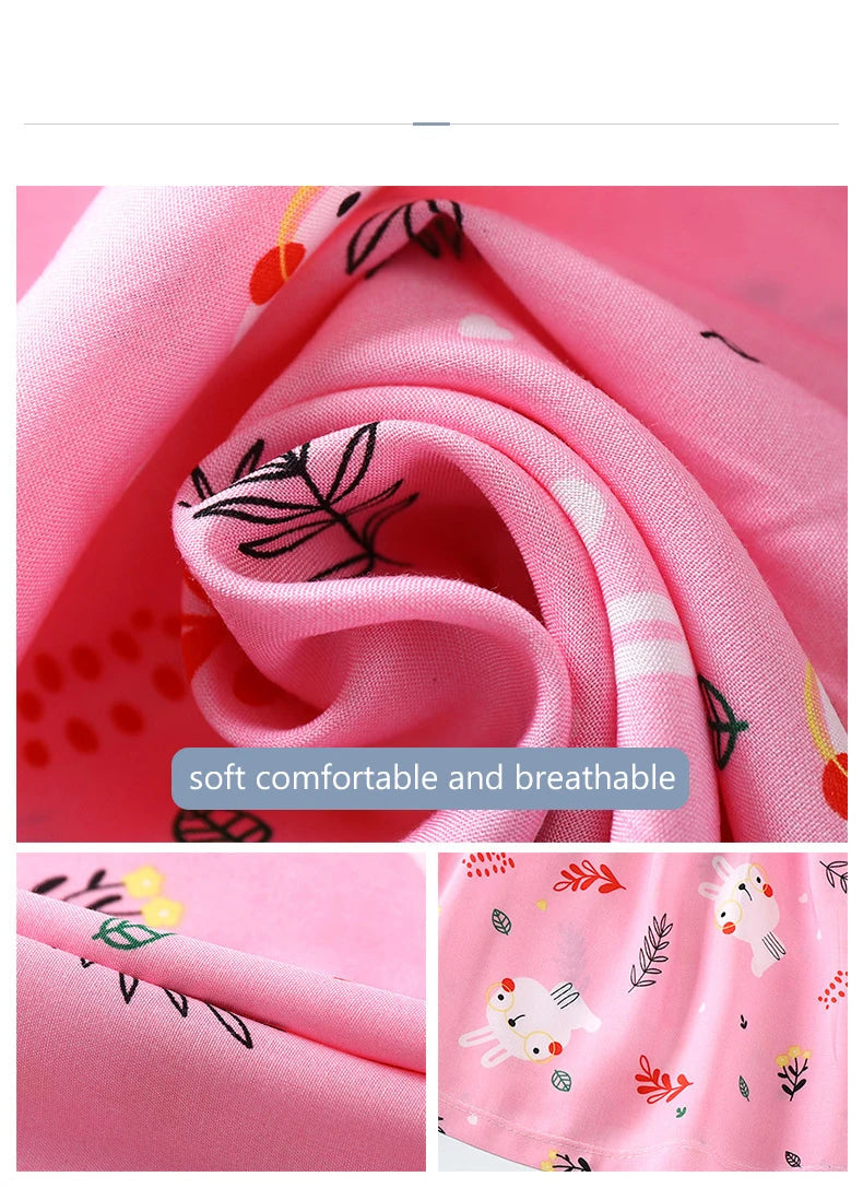 Girls Cotton Flower Dress | Sleeveless Princess Party Dress