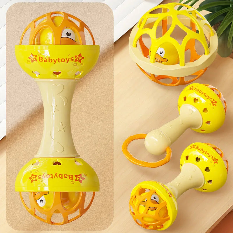 Baby Rattle Toys | Sensory Shaker & Grab Set for Newborns 0-12 Months