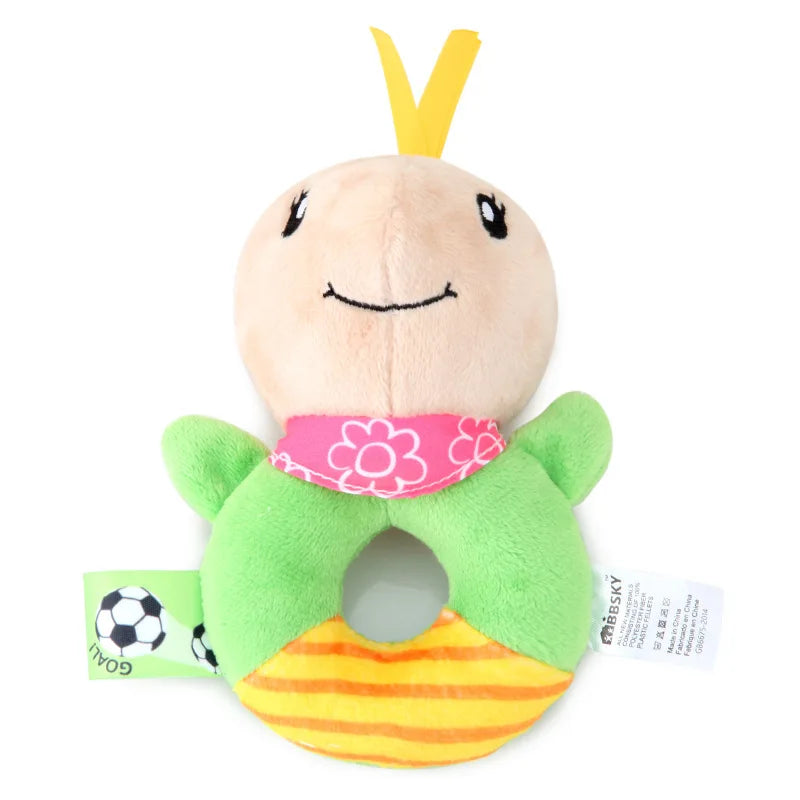 Baby Plush Animal Rattle Toy | Crib Mobile Bed Bell for Newborns 0-12 Months
