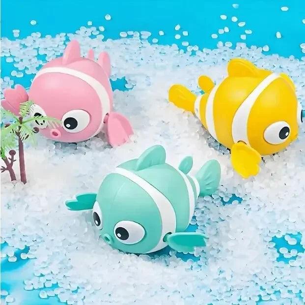 Baby Clown Fish Bath Toy Set | 3-Piece Water Play Set for Toddlers